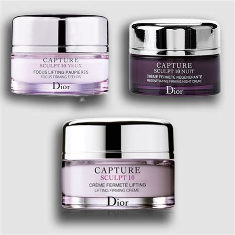 dior capture sculpt 10 cofanetto 3 creme